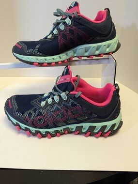 adidas Vigor 4 TR Women's Trail Running Shoes C75599 Navy Pink Size